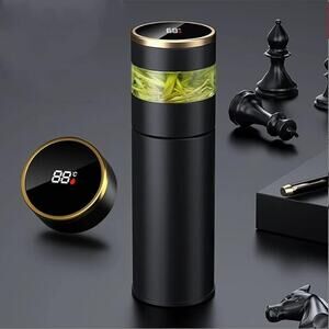 15oz Vacuum Insulated Stainless Steel Tumbler with Tea Infuser with Smart Lid